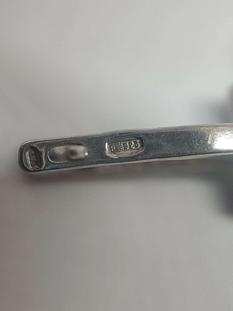 2824072024.49 Сережки 925 12,22/7,40     Б/У БУ