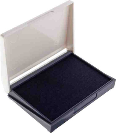 Штемпельная подушка Shiny S-2 синяя 57x88 БУ