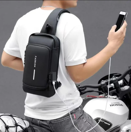 XIO Fashion із USB зарядкою та кодовим замком 32х6х16 см