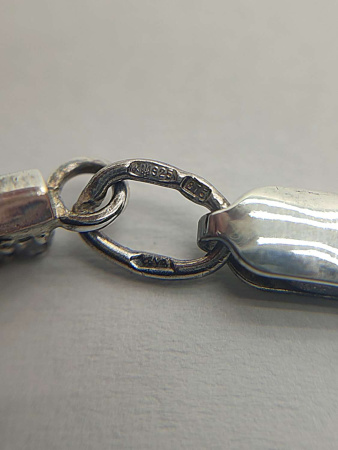 2812122025.8 Браслет 925 10,75/9,30    Б/У БУ