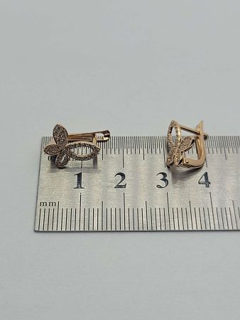 2811062026.9 Сережки 585 1,85/1,60    Б/У БУ