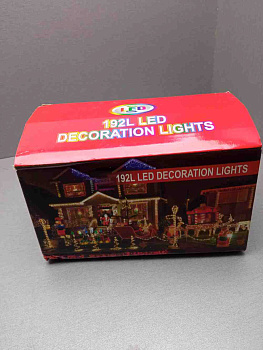 Гирлянда "Штора", от сети, 3х2м, 192LED