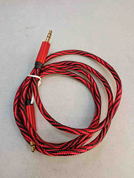 Кабель 3,5"-3.5" 1m Red