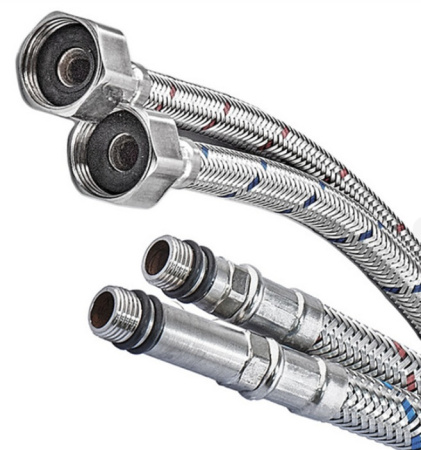 Шланг гибкий для подключения смесителя (пара) БУ