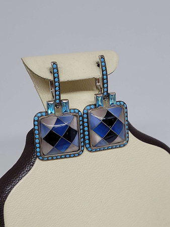 2824072024.49 Сережки 925 12,22/7,40     Б/У БУ