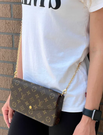 Louis Vuitton Pochette Felicie Monogram (копия)