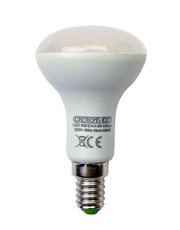 Светкомплект LED R50 E14 A 5W 4500K БУ