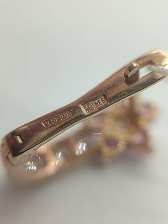 2817022026.9 Сережки 585 1,51/1,31    Б/У БУ