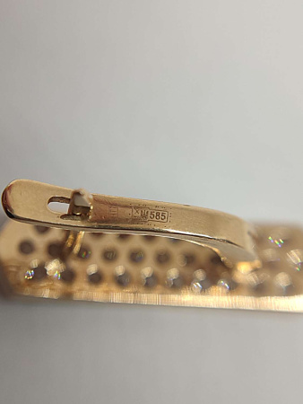 2805062023.7 Сережки 585 3,56/2,94   Б/У БУ