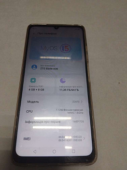 ZTE Blade A36 (Z2472) 4/64GB