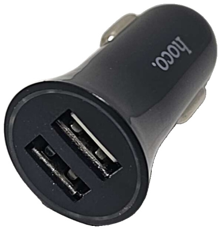 АЗУ 2USB Hoco UC204 (2.4A) Black