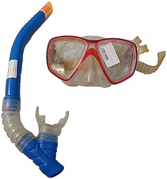 Маска и трубка для плавания