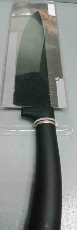 Нож кухонный черное лезвие 53884 БУ