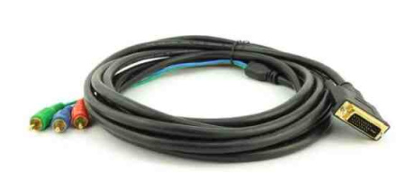 Кабель DVI-3RCA 1.5m БУ