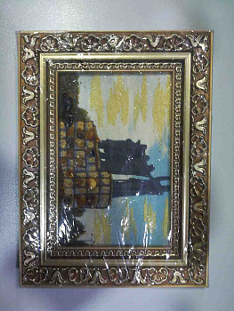 Картина янтарная