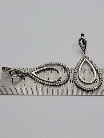 2818042024.29 Сережки 925 11,18/10,50     Б/У БУ