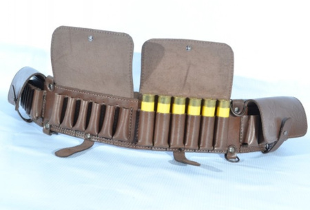 Benelli Imperator патронташ шкіряний 28 патронів