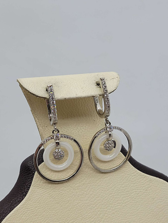 2824042026.18 Сережки 925 6,33/5,80    Б/У БУ