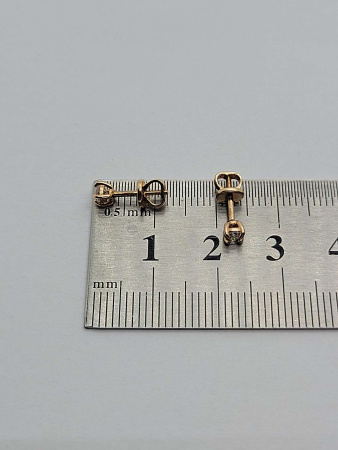 2820022026.7 Сережки 585 1,03/0,93    Б/У БУ