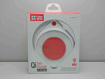 Сolorway Qi Fast Charger (CW-CHW20Q-WT)