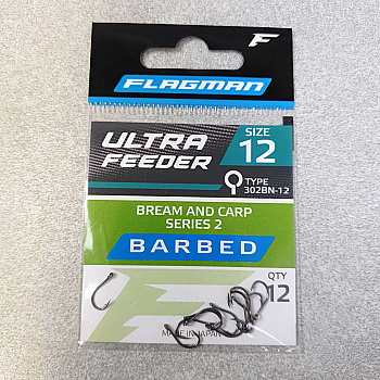 Крючки Flagman Ultra Feeder Bream And Carp Series 2 №12