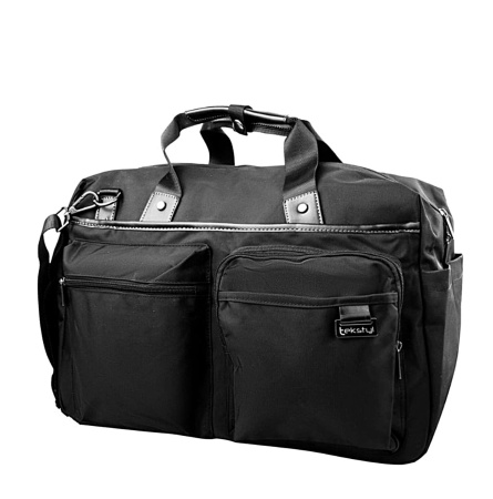 Сумка дорожная черная TEKSTYL (5746662)