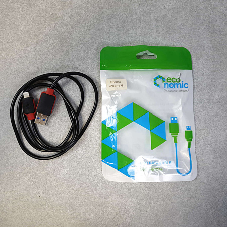 USB Cable Economic Promo iPhone 6 Black