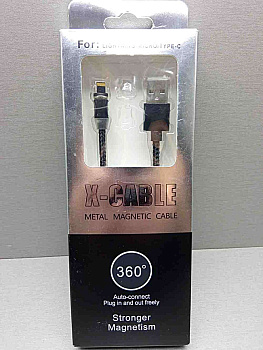 X Cable Metal Magnetic 360 Iphone 5 All version