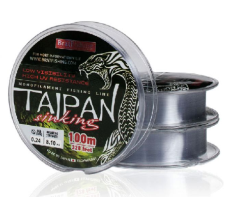 BratFishing TAIPAN SINKING 100 m 0.24 mm