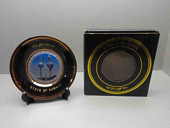 Сувенирная тарелка State of Kuwait (Towers)