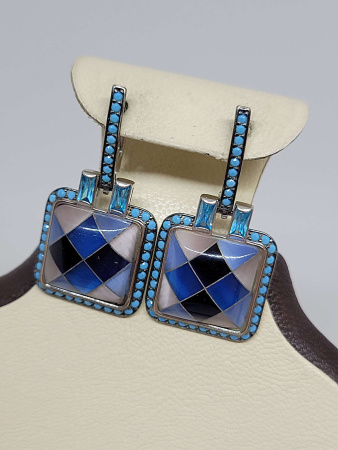 2824072024.49 Сережки 925 12,22/7,40     Б/У БУ