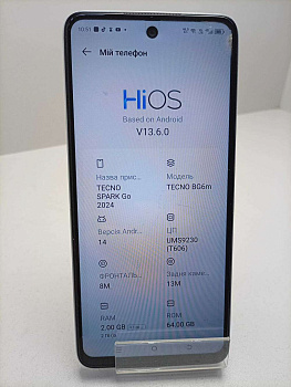 Tecno Spark Go 2024 (BG6m) 2/64GB