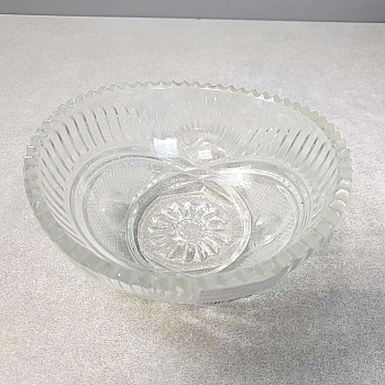 Салатник хрустальный